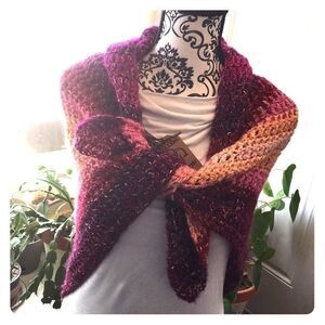 Handcrafted in the USA Evening WRAP/SCARF!!!
